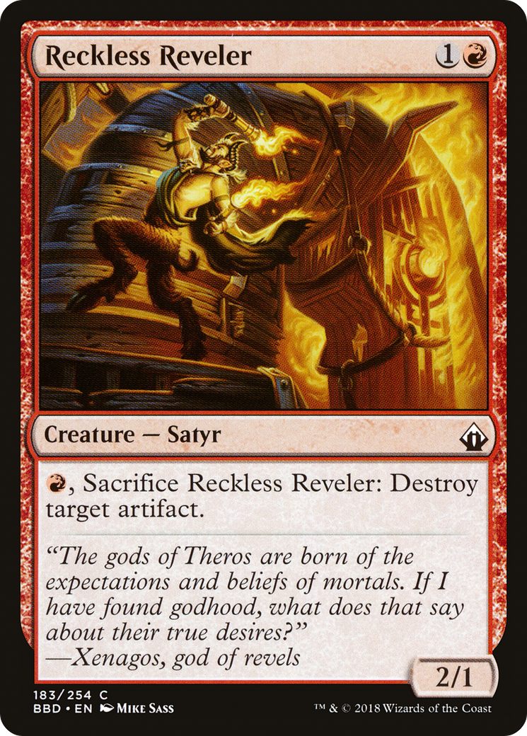 Image of Reckless Reveler (BBD-183) - Battlebond
