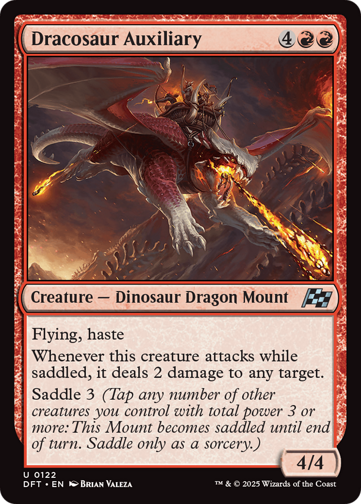 Image of Dracosaur Auxiliary (DFT-122) - Aetherdrift Foil