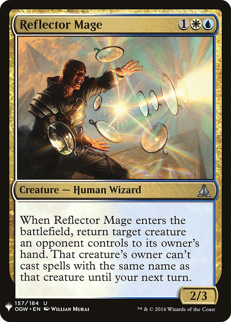 Image of Reflector Mage (LIST-OGW-157) - The List