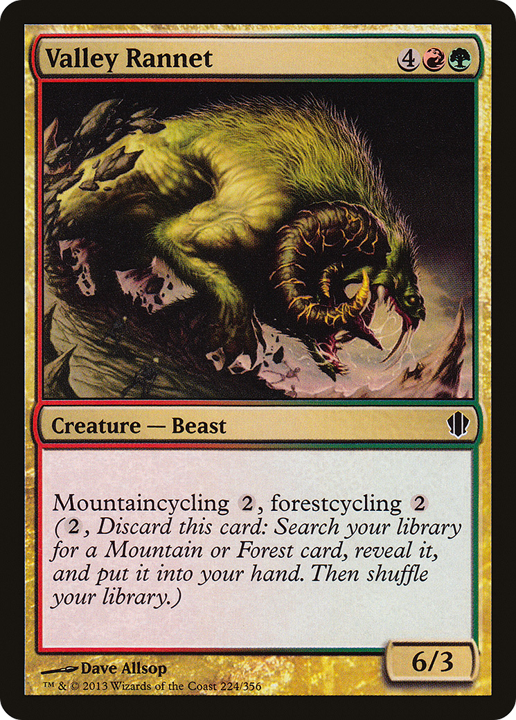 Image of Valley Rannet (C13-224) - Commander 2013