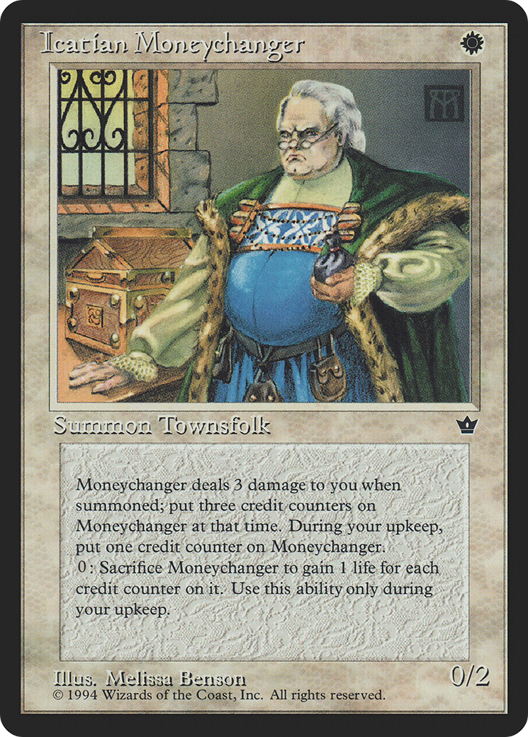 Image of Icatian Moneychanger (Benson) (FEM-) - Fallen Empires