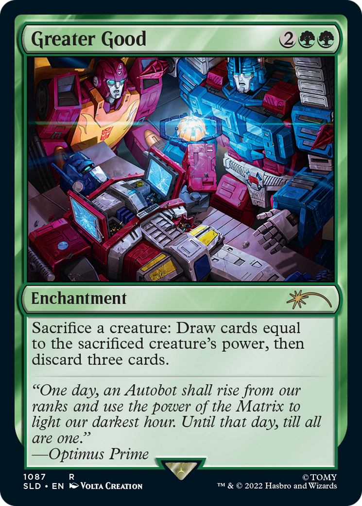 Image of Greater Good (SLD-1087) - Secret Lair Drop Foil