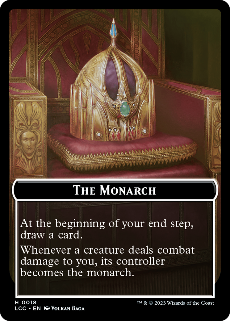 Image of The Monarch (TLCC-018) - The Lost Caverns of Ixalan Commander Tokens