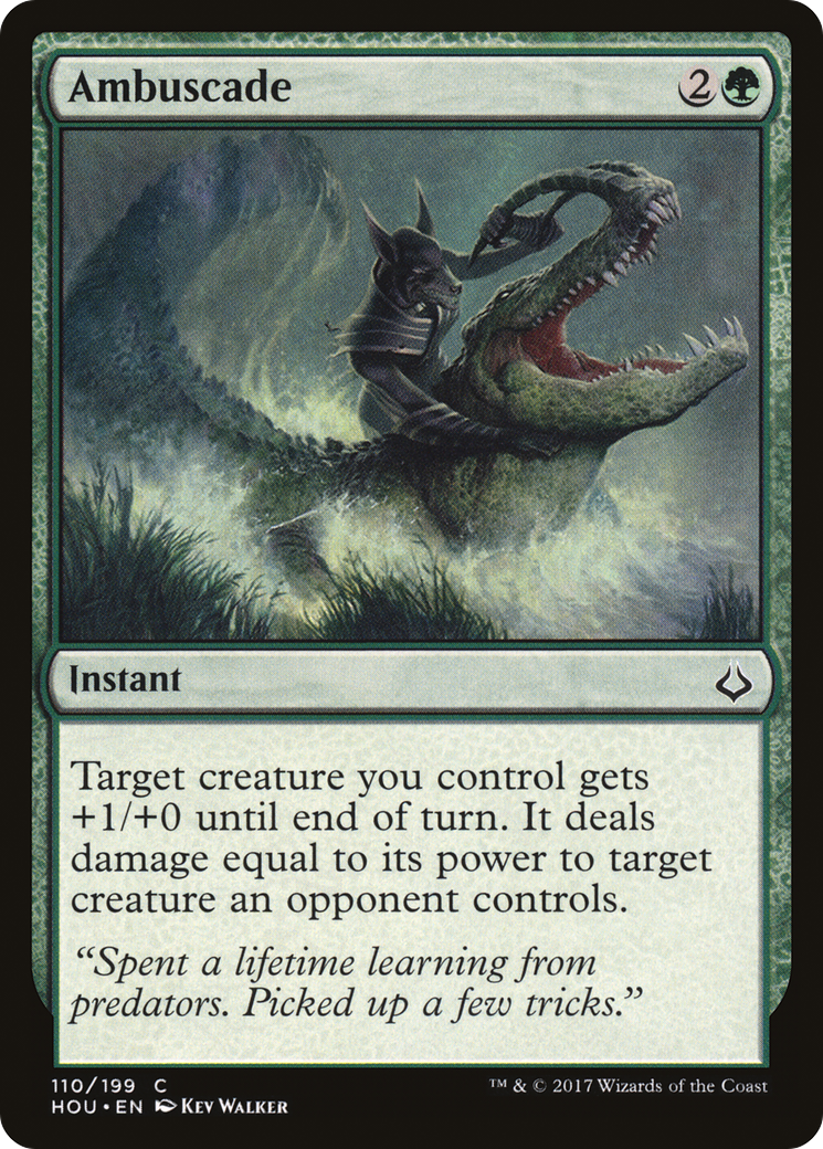 Image of Ambuscade (HOU-110) - Hour of Devastation Foil