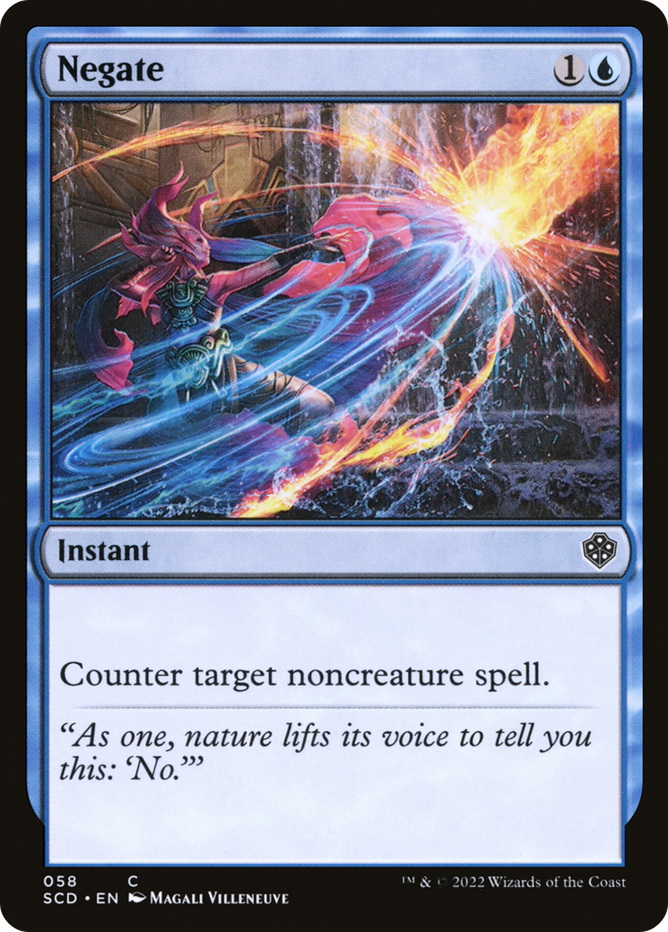 Image of Negate (SCD-058) - Starter Commander Decks