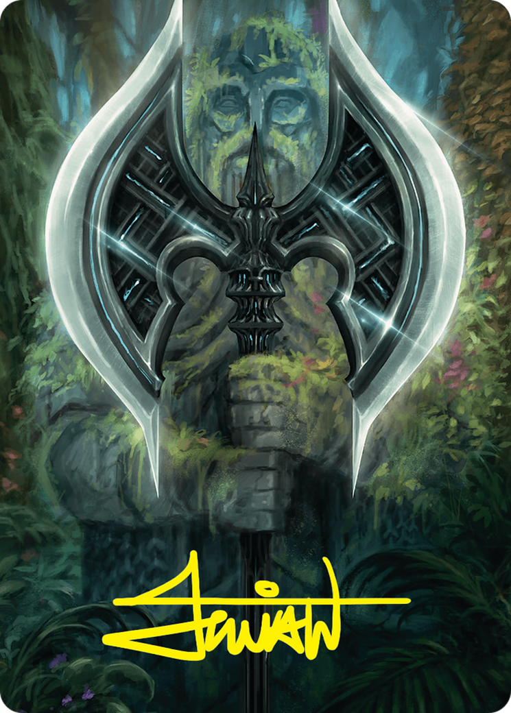Image of Leyline Axe // Leyline Axe (AFDN-049) - Foundations Art Series (Borderless)