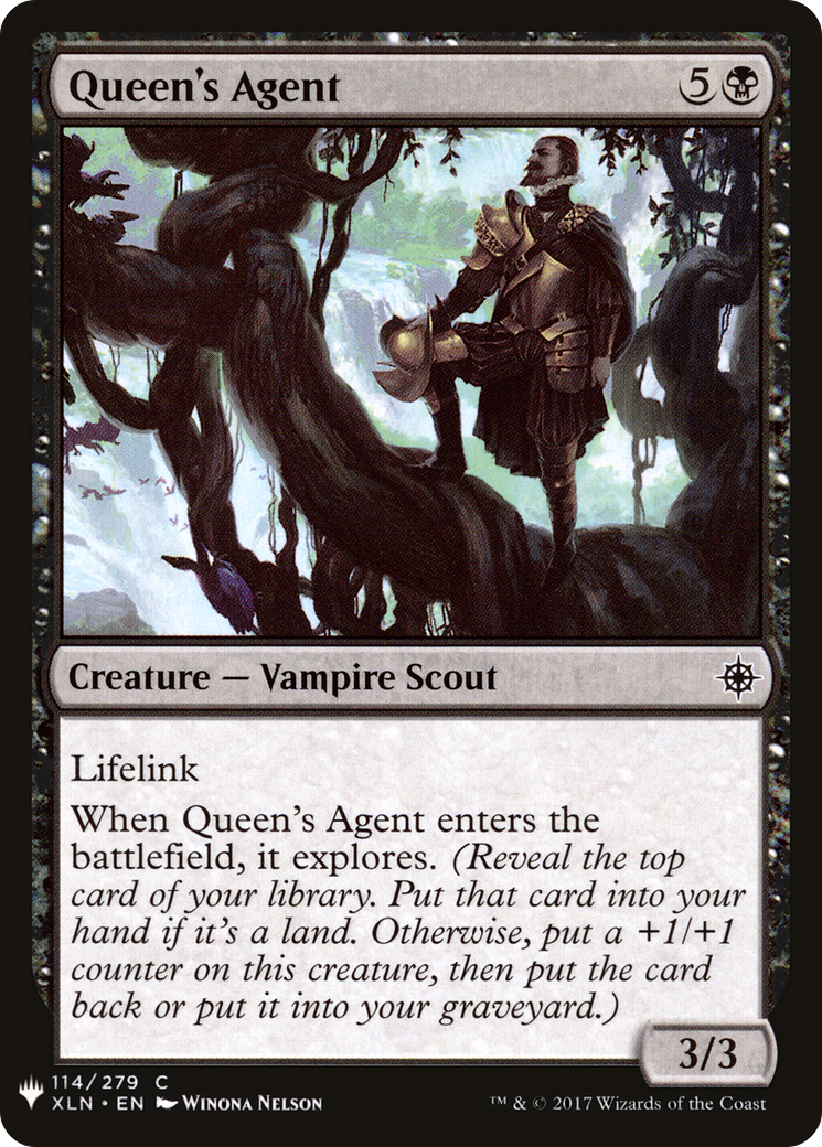 Image of Queen's Agent (LIST-XLN-114) - The List