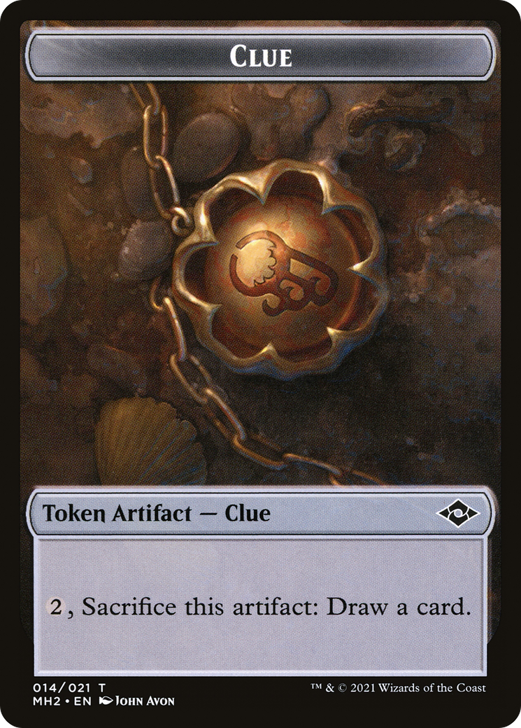 Image of Clue (TMH2-014) - Modern Horizons 2 Tokens
