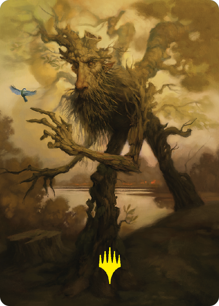 Image of Treefolk // Treefolk (ALTR-081) - Tales of Middle-earth Art Series (Borderless) Foil