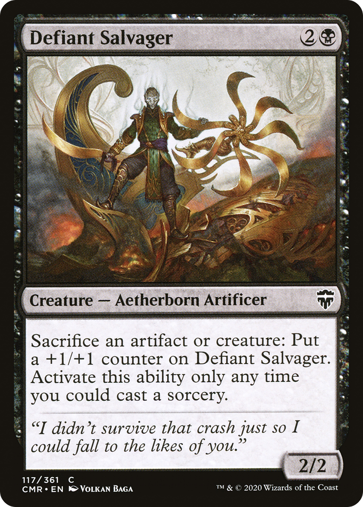 Image of Defiant Salvager (CMR-117) - Commander Legends