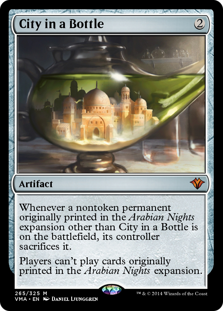 Image of City in a Bottle (VMA-265) - Vintage Masters Foil