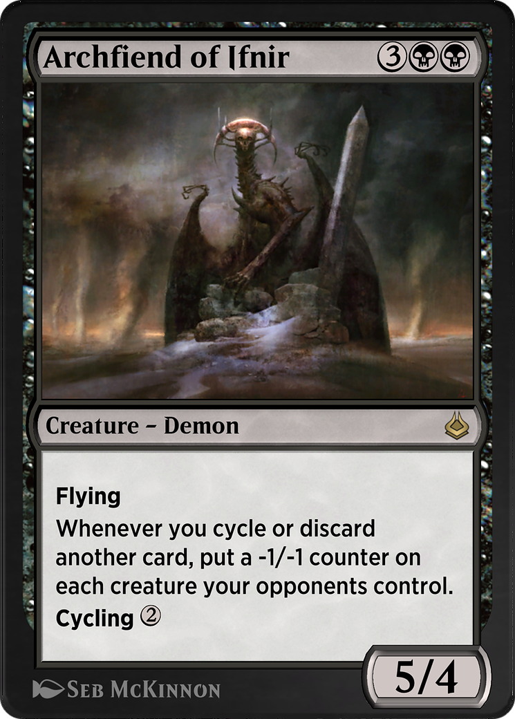 Image of Archfiend of Ifnir (AKR-091) - Amonkhet Remastered