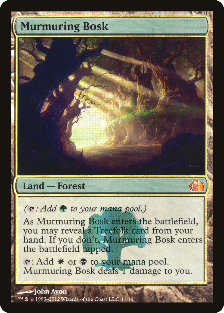 Image of Murmuring Bosk (V12-011) - From the Vault: Realms Foil