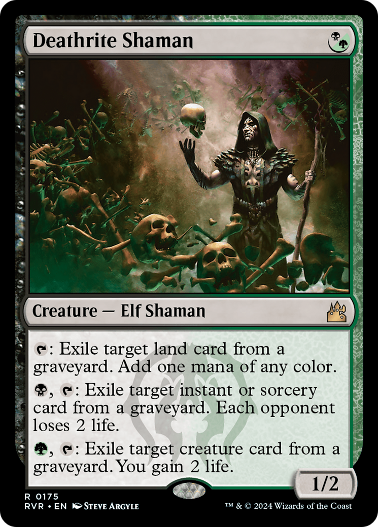Image of Deathrite Shaman (RVR-175) - Ravnica Remastered