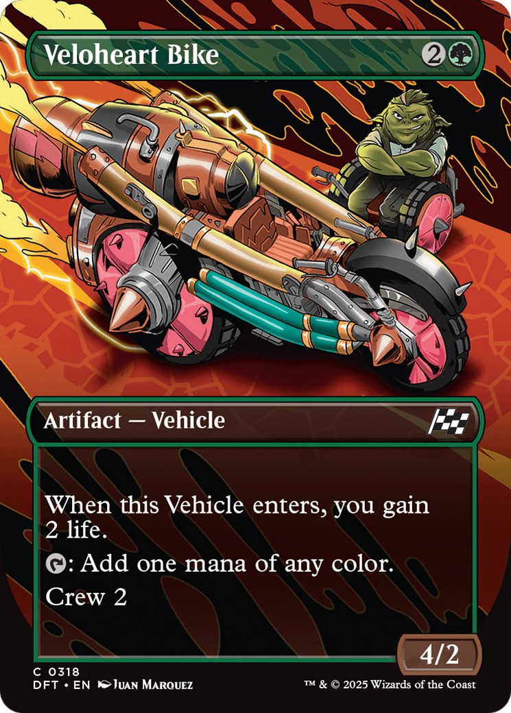 Image of Veloheart Bike (Borderless) (DFT-318) - Aetherdrift (Borderless)