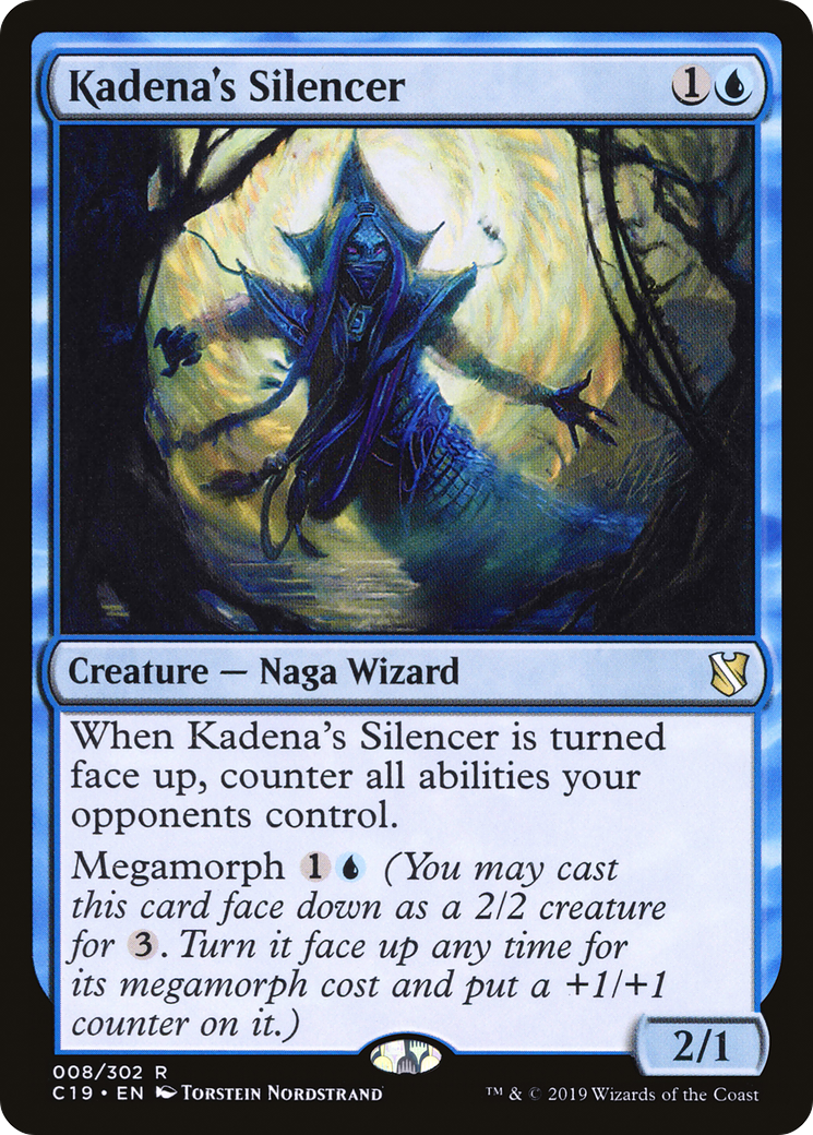 Image of Kadena's Silencer (C19-008) - Commander 2019