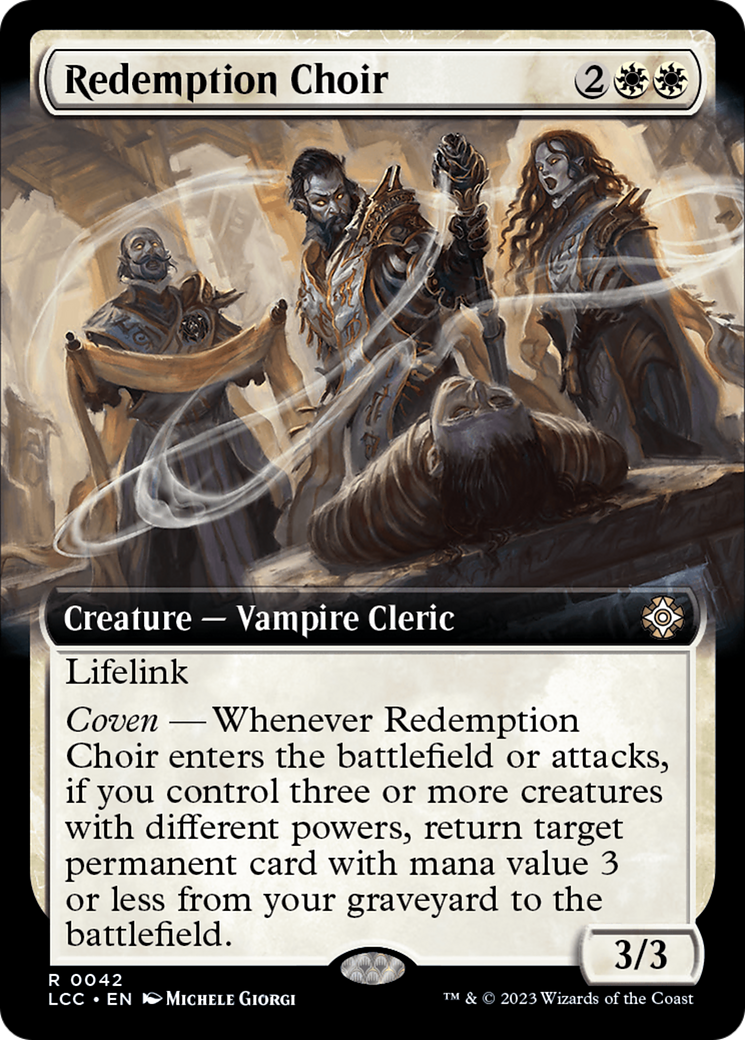 Image of Redemption Choir (Extended Art) (LCC-042) - The Lost Caverns of Ixalan Commander: (Extended Art)