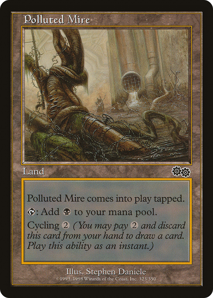 Image of Polluted Mire (USG-323) - Urza's Saga