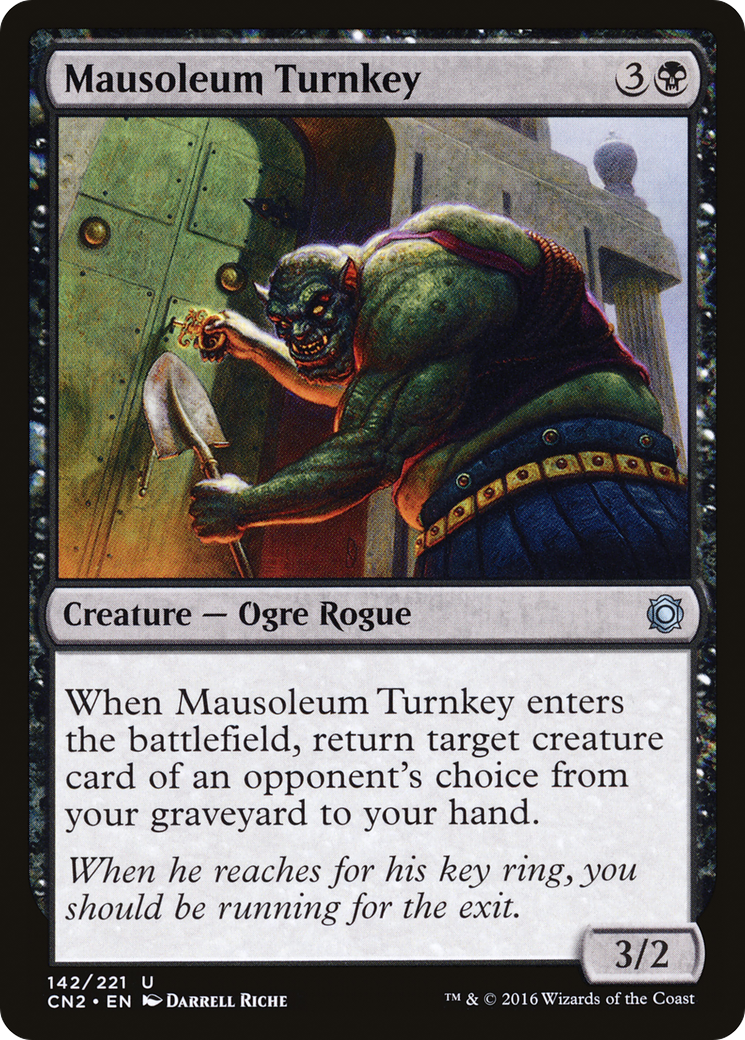 Image of Mausoleum Turnkey (CN2-142) - Conspiracy: Take the Crown