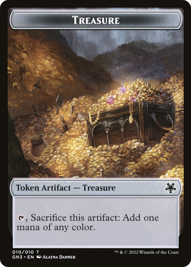 Image of Treasure (TGN3-010) - Game Night: Free-for-All Tokens Foil
