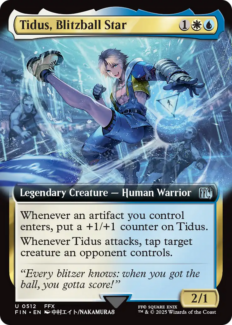 Image of Tidus, Blitzball Star (Extended Art) (FIN-512) - FINAL FANTASY: (Extended Art)