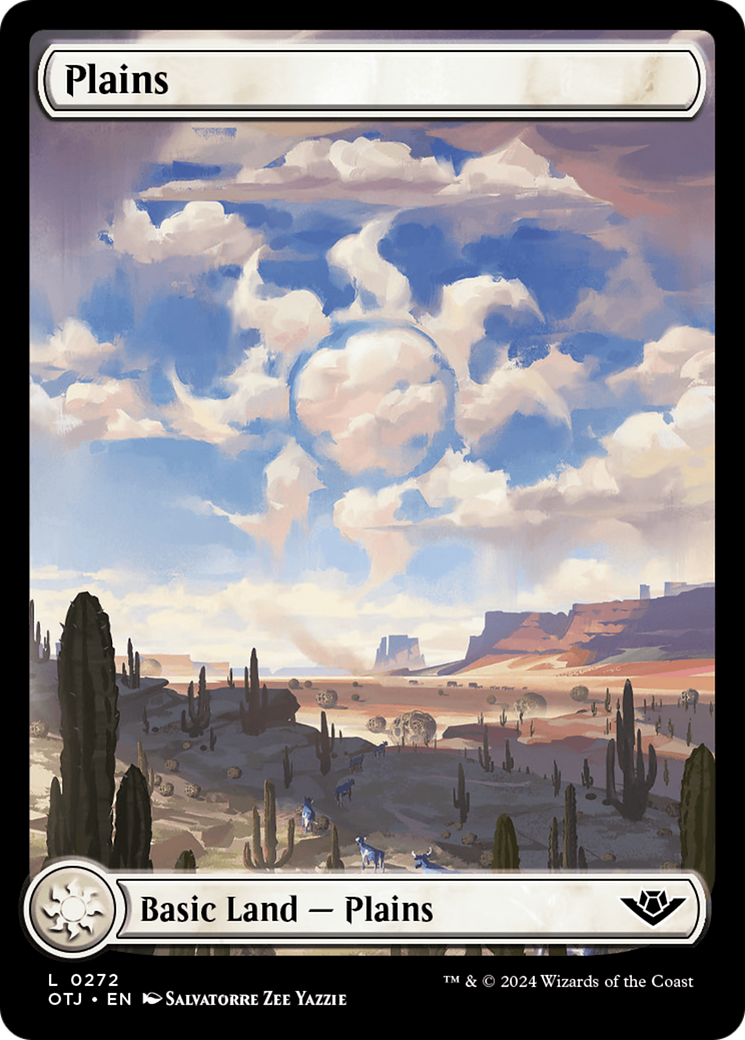 Image of Plains (0272) (OTJ-272) - Outlaws of Thunder Junction Foil