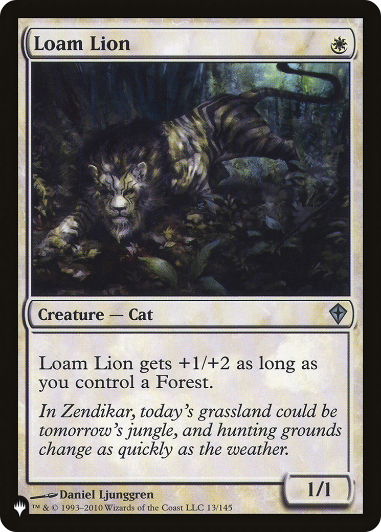Image of Loam Lion (LIST-WWK-13) - The List