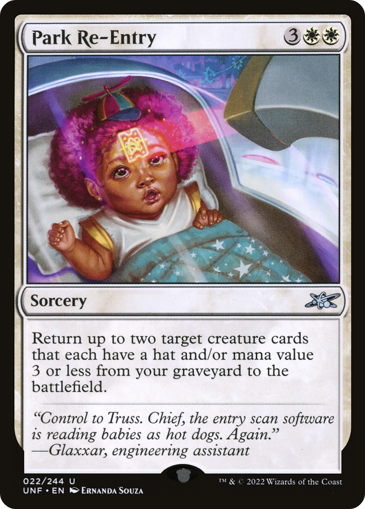 Image of Park Re-Entry (UNF-022) - Unfinity