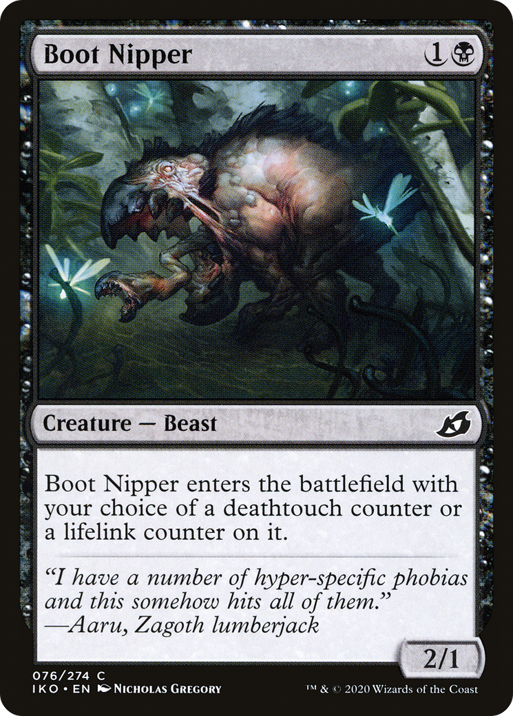 Image of Boot Nipper (IKO-076) - Ikoria: Lair of Behemoths Foil