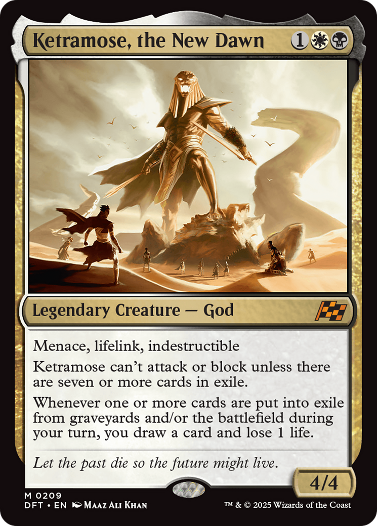 Image of Ketramose, the New Dawn (DFT-209) - Aetherdrift