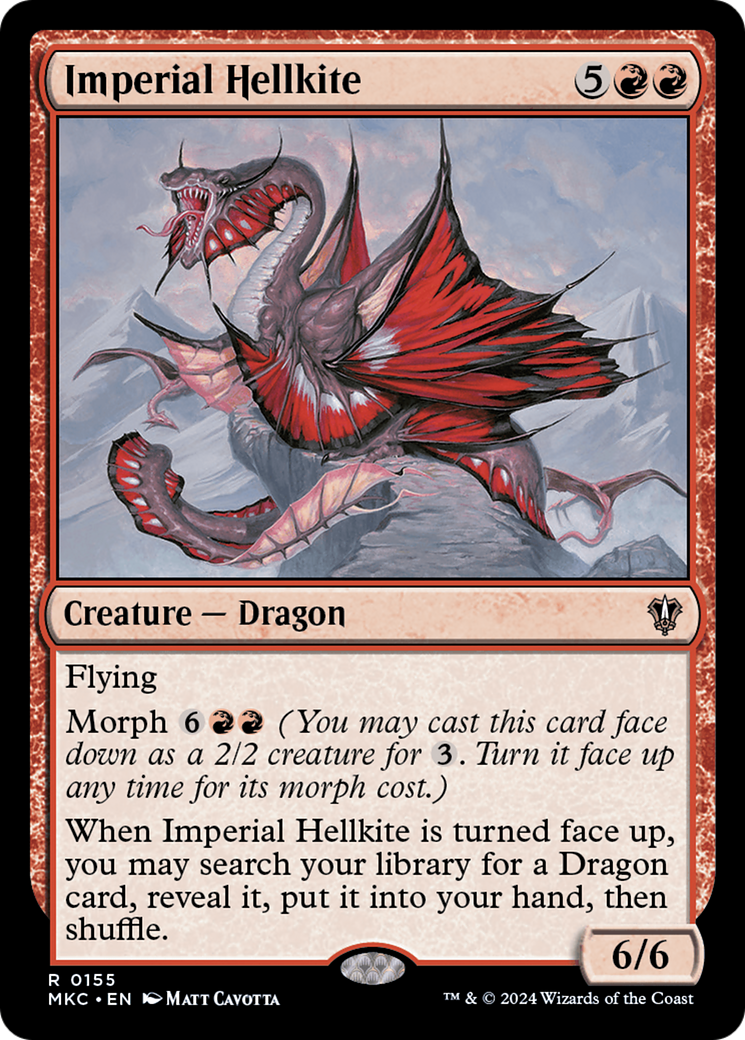 Image of Imperial Hellkite (MKC-155) - Murders at Karlov Manor Commander