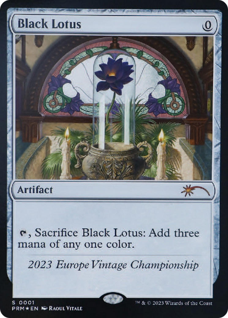 Image of Black Lotus (OVNT-2023EU) - Vintage Championship