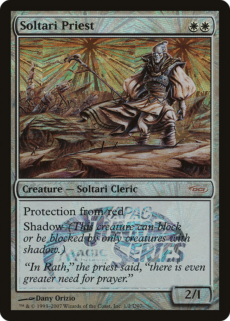 Image of Soltari Priest (Junior APAC Series) (JSS-001) - Junior APAC Series Foil