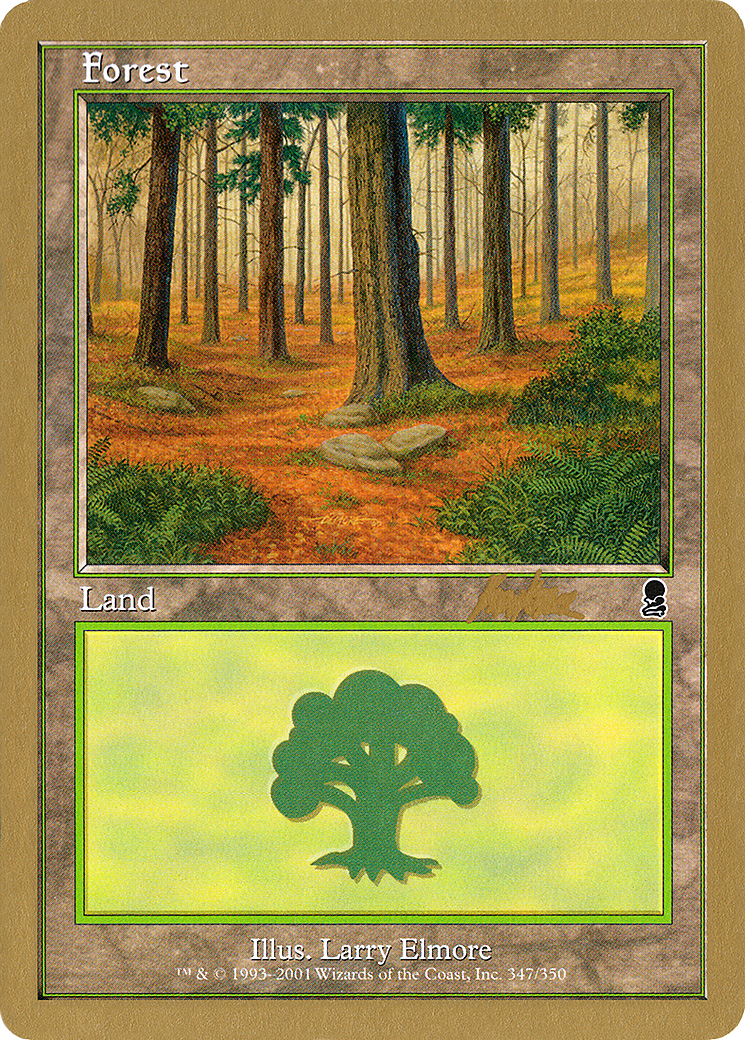 Image of Forest (347) - 2002 Brian Kibler (ODY) (WCD-) - World Championship Decks 2002
