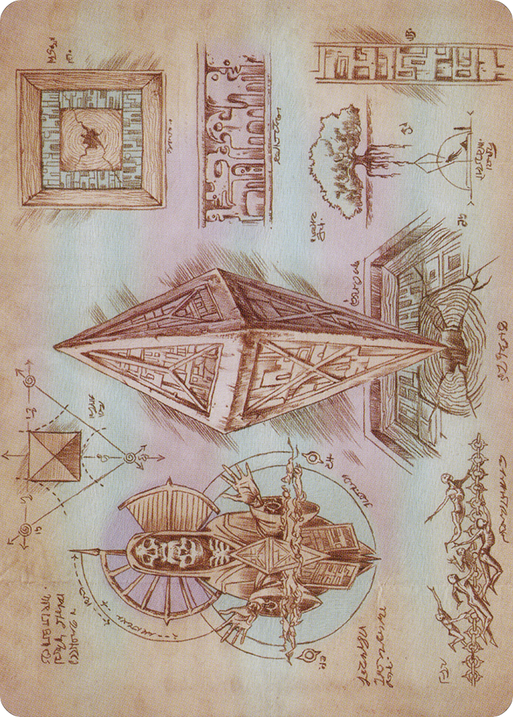 Image of Keening Stone // Keening Stone (ABRO-064) - The Brothers' War Art Series (Borderless)