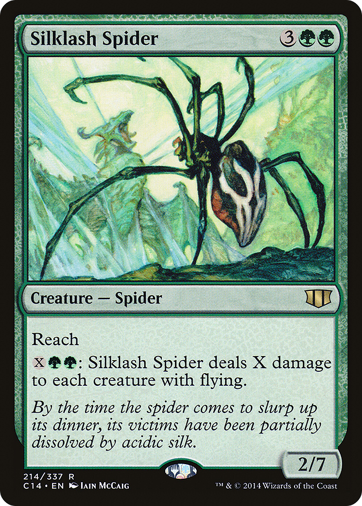 Image of Silklash Spider (C14-214) - Commander 2014