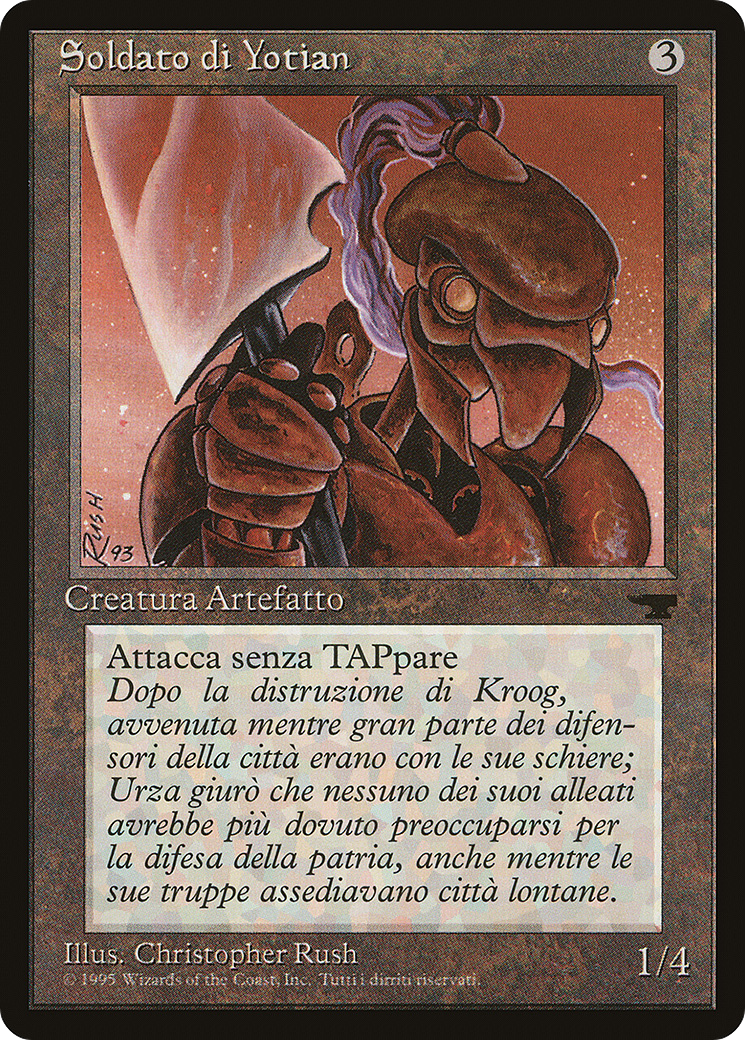 Image of Yotian Soldier (Italian) - 