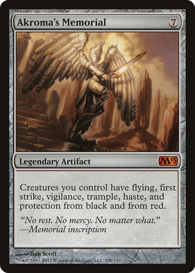 Image of Akroma's Memorial (M13-200) - Magic 2013 Foil