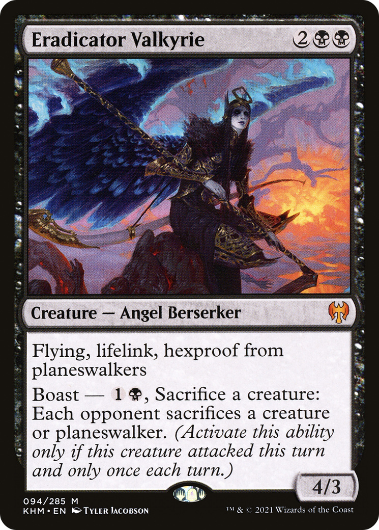 Image of Eradicator Valkyrie (KHM-094) - Kaldheim Foil