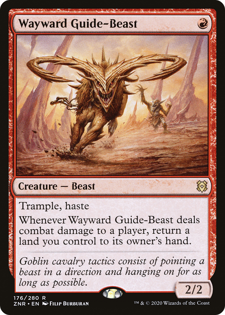 Image of Wayward Guide-Beast (ZNR-176) - Zendikar Rising