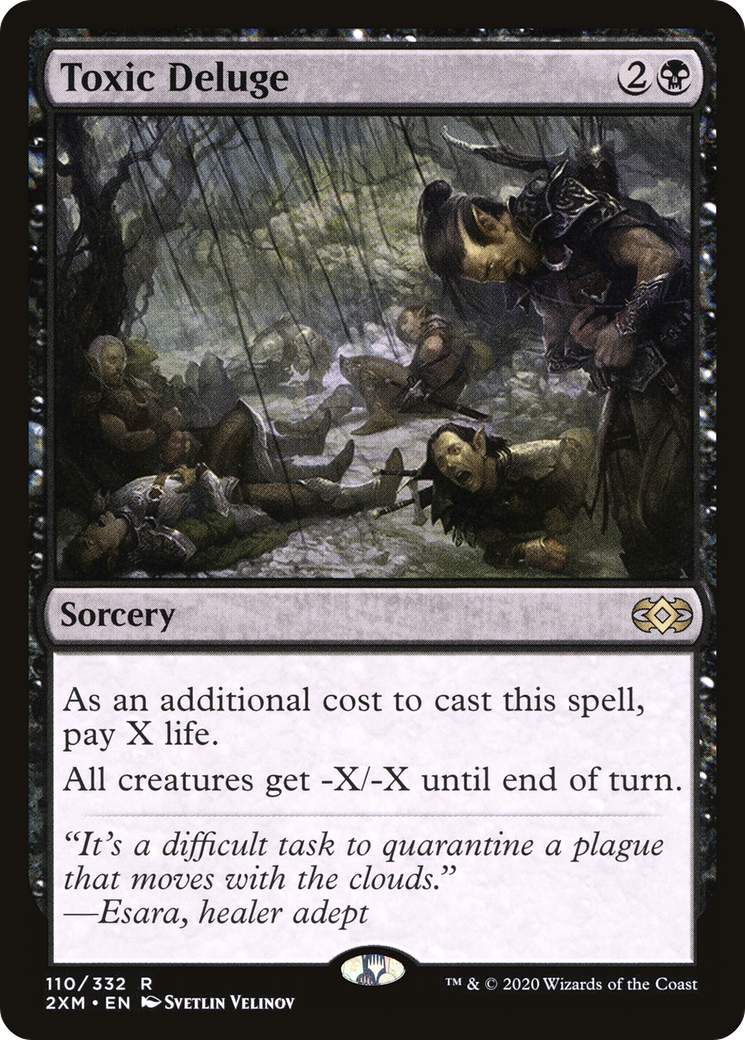 Image of Toxic Deluge (2XM-110) - Double Masters Foil