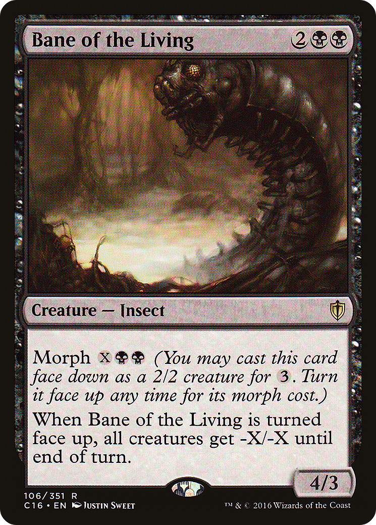Image of Bane of the Living (C16-106) - Commander 2016
