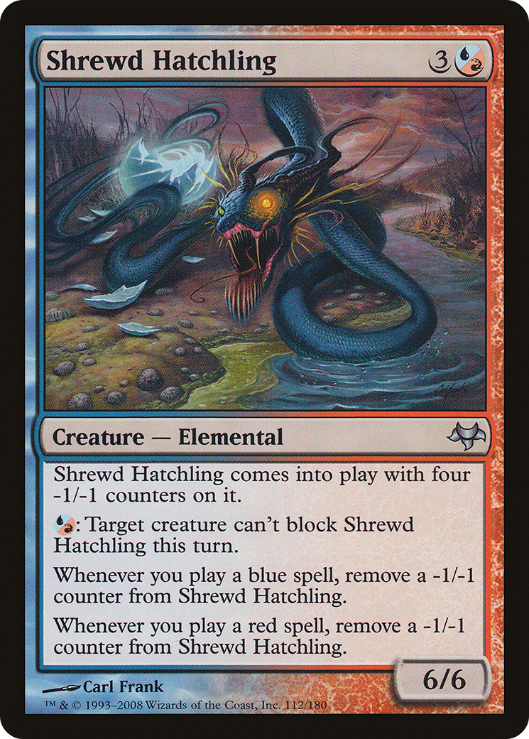 Image of Shrewd Hatchling (EVE-112) - Eventide Foil