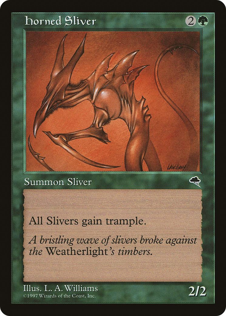 Image of Horned Sliver (TMP-234) - Tempest