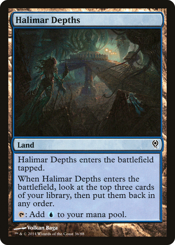 Image of Halimar Depths (DDM-036) - Duel Decks: Jace vs. Vraska