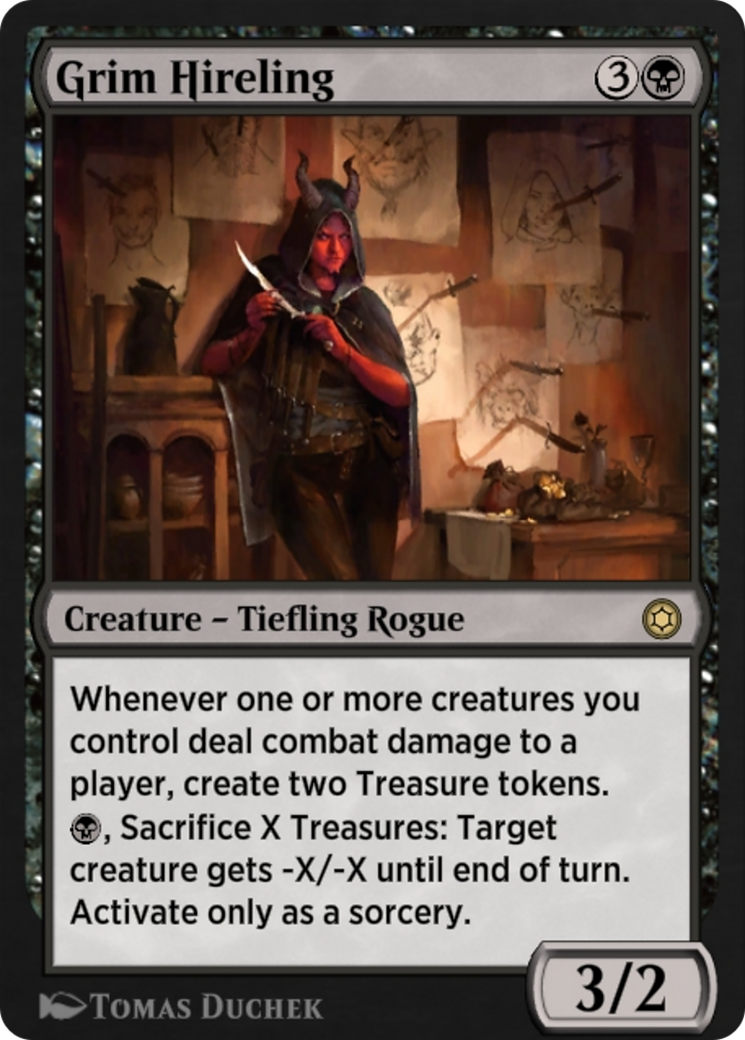 Image of Grim Hireling (HBG-158) - Alchemy Horizons: Baldur's Gate