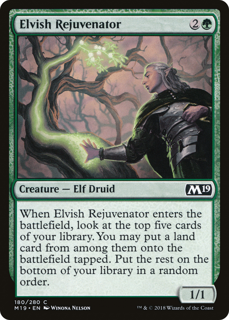 Image of Elvish Rejuvenator (M19-180) - Core Set 2019