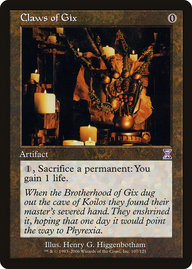 Image of Claws of Gix (TSB-107) - Time Spiral Timeshifted