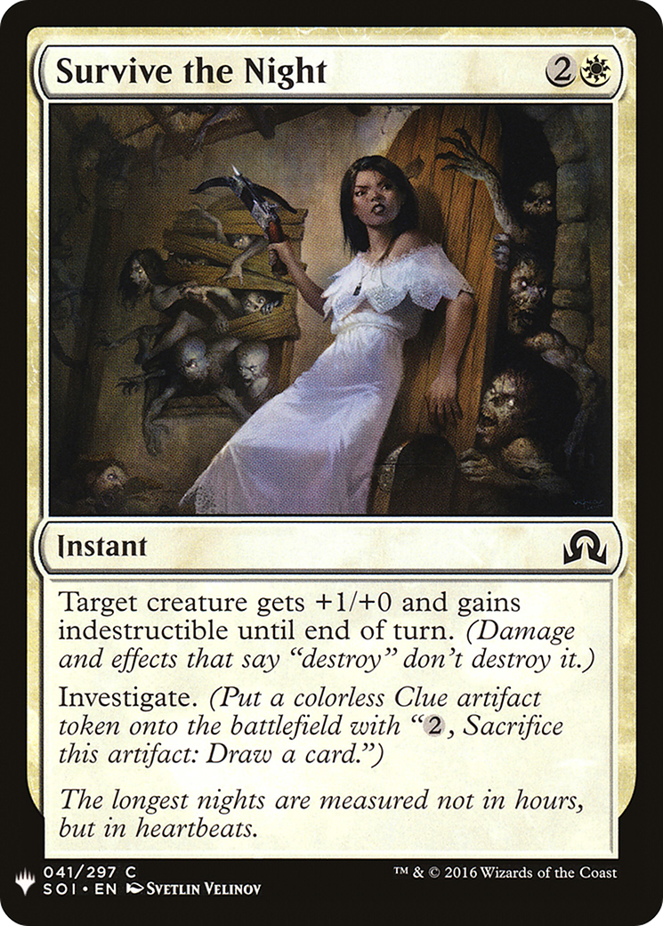 Image of Survive the Night (LIST-SOI-41) - The List