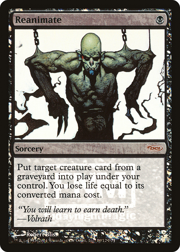 Image of Reanimate (FNM-) - Friday Night Magic 2004 Foil